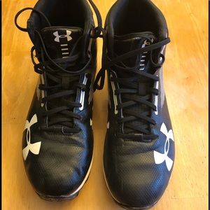 Under Armour cleats size 10.
